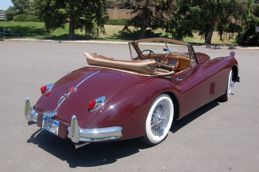  Jaguar XK140 MC Drop Head Coupe 1955 года  (фото 4 из 4)